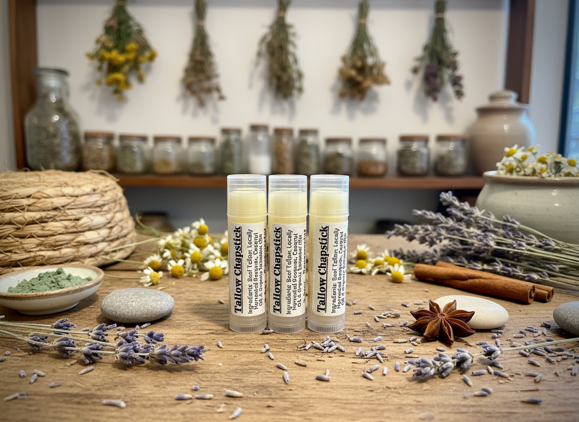 Tallow Chapstick