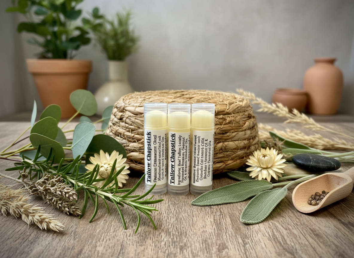 Tallow Chapstick