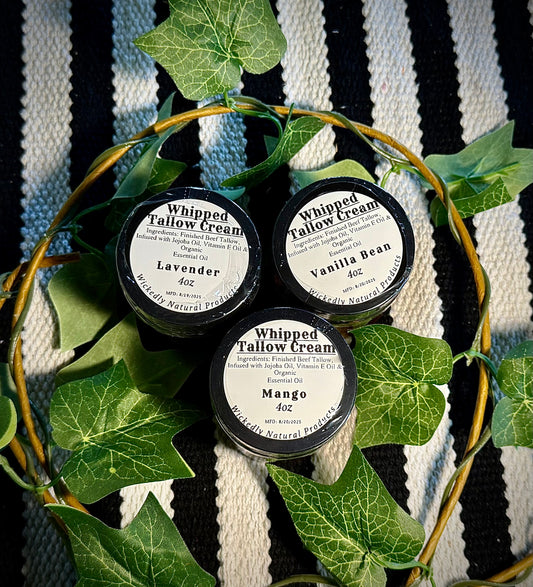 Whipped Tallow Cream
