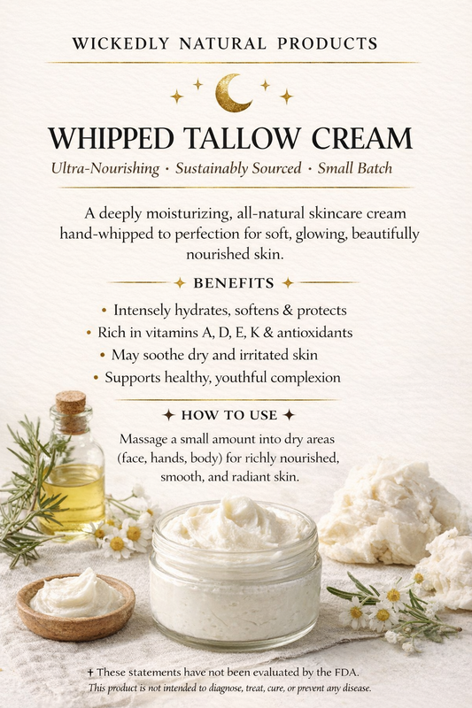 Whipped Tallow Cream